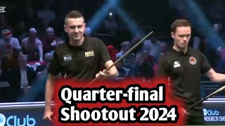 Mark Selby Vs Florian Quarterfinal shootout snooker 2024 [upl. by Neivad500]