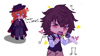 BSD react to Dazai as Random Artists Really bad and Cringy [upl. by Meurer]