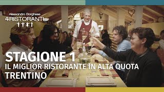 Ale 4 Ristoranti Stagione 1  Miglior ristorante in alta quota del Trentino  Puntata 6  Parte 2 [upl. by Leontina]