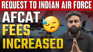 Air Force AFCAT Notification Fees Increased😱 New Update Dec 2023  Learn With Sumit [upl. by Hgieliak]