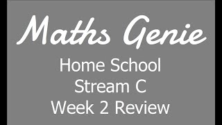 Home School Week 2 Review  Tier C [upl. by Crispen]