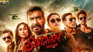 Singham Again Full Action Movie  Ajay Devgan Akyy Ranveer Singh Karina Kapoor KhanFact amp Review [upl. by Sirrom]