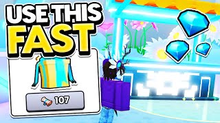 Use these FAST to make 140 MILLION GEMS Pet Simulator 99 [upl. by Fernald]