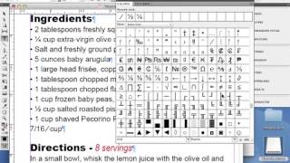 InDesign Fractions and Glyphsmp4 [upl. by Naveb]