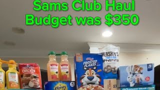 Sams Club Snack Haul Can I Stick to my 350 Budget 🤔🛒🍗🍪 thatmanandthemkids momlife groceryhaul [upl. by Eseer]