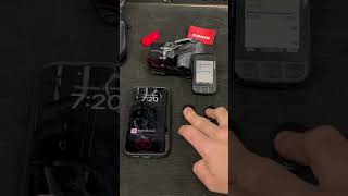 SRAM AXS Wireless Blips controlling a Wahoo Elemnt BOLT 2 [upl. by Aenil]