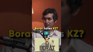 Borat hates Kazakhstan nfactorial podcast kazakhstan borat [upl. by Akital]