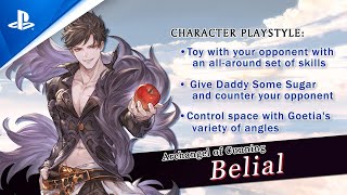 Granblue Fantasy Versus  Belial DLC Character Trailer  PS4 [upl. by Yerrot798]