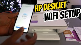 How To Connect HP Printer To Wireless Network HP Deskjet 2810e Printer WIFI Setup amp Print [upl. by Noivad350]