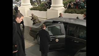 President Clintons Final Day at the White House 2001 [upl. by Gallager]