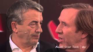 Audi Star Talk mit Wolfgang Niersbach und Günter Netzer  die Sendung [upl. by Oderfodog]