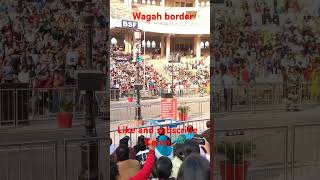 Wagah border Amritsar Punjabshort videowagah border Pakistan and India [upl. by Hseham]