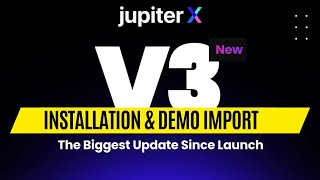 How to install amp Demo Import Jupiter X WordPress Woocommerce Theme 2023 [upl. by Ananna]