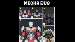 Mech Builder All Mechaijus [upl. by Kermie982]