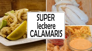 Calamaris selber machen  Calamaris fritti [upl. by Rockefeller486]