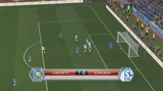 FC Schalke 04  FC Chelsea London  22102013  CL Gruppe E  Game Highlights  pes2014 [upl. by Johnny]