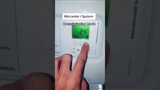 Worcester Greenstar I Boiler  Min and max commissioning mode [upl. by Eenyaj]