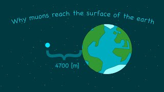 Why muons reach the Earths Surface [upl. by Leopoldine86]