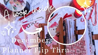 My December Flip Thru Of My Personal Ring Planner [upl. by Hsirt]