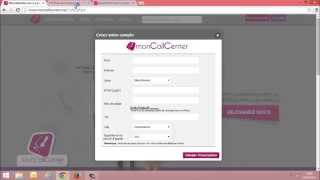 Sinscrire et gérer sa page perso sur wwwmoncallcenterma [upl. by Tezil]