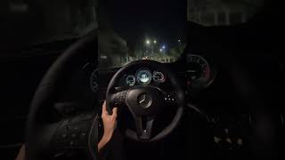 Mercedes C200 night drive ❤️‍🩹 automobile youtube love mercdes [upl. by Kamal]