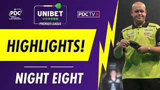 Premier League Darts Highlights  Night 8 [upl. by Euell]