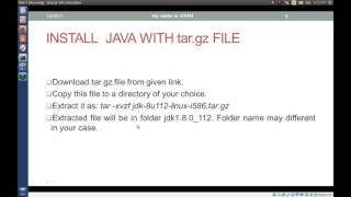Download Install Java JDK 8 on Ubuntu From Oracle Website  targz File  Valid for Java JDK 14 [upl. by Egedan569]