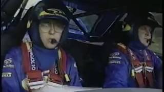 Crash  WRC97 onboard cam [upl. by Eirrehc]