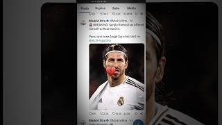 Real Madrid rejected Ramos 💔 shorts viralvideo funny trending football [upl. by Oiramej]