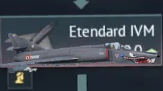 Etendard IVM in 2023 Experience  War Thunder [upl. by Asserak]