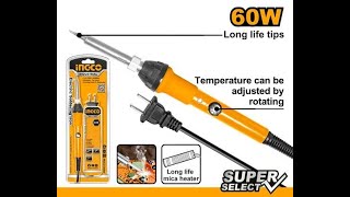 Soldering Iron Ingco 60W Ingco 60Watt [upl. by Laure]