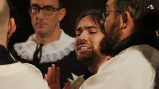 Ecce nunc benedicite psalm in plainchant and extempore polyphony  Capella Prolationum [upl. by Repsac86]