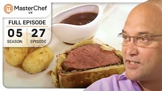 Beef Wellington Challenge  MasterChef UK  S05 EP27 [upl. by Flossy629]