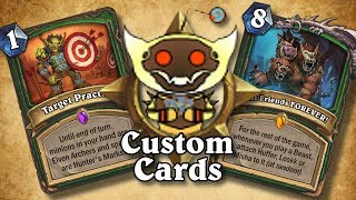 TOP CUSTOM CARDS OF THE WEEK 14  Card Review  Hearthstone [upl. by Eisoj]