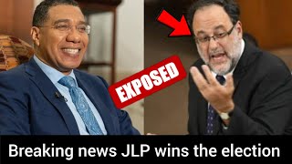 JLP won the Election  big Twist PNP did not win  Andrew holness speaks live an declar [upl. by Ratha]