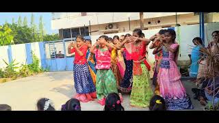 childrens day special song by 5Th class students Bhavishya English medium school Jaggampeta [upl. by Edieh134]