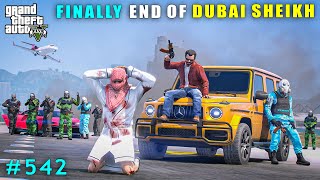 Michael Ends Dubai Sheikh With Bodyguards  Gta V Gameplay [upl. by Canute]