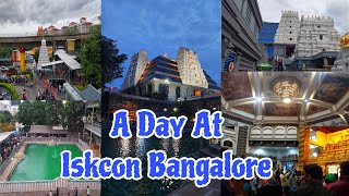 Iskcon Bangalore  ব্যাঙ্গালোরের দর্শনীয় স্থান  ইস্কন বেঙ্গালুরু  Places To Visit In Bangalore [upl. by Nalra708]