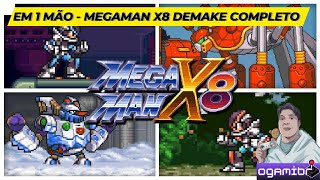 LANÇAMENTO MEGAMAN X8 DEMAKE COMPLETO  EM PRIMEIRA MÃO download na descrição [upl. by Hsoj]