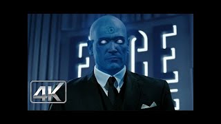 Cara a Cara con el Dr Manhattan LATINO 4k UltraHD Watchmen 2009 [upl. by Glennie]