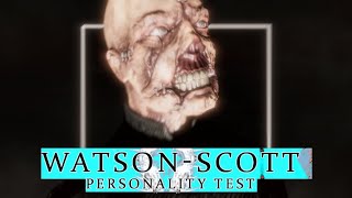 The WatsonScott Test Horror Game  Full Gameplay amp Ending [upl. by Lledyr]