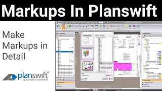 How we can make markups in planswiftPlanswift Complete Course [upl. by Tammi]