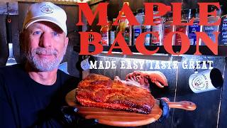 How To Make Smoked Maple Bacon At Home [upl. by Otrebcire849]