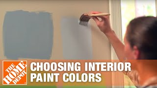 Choosing Interior Paint Colors  Room Color Ideas  The Home Depot [upl. by Alue886]