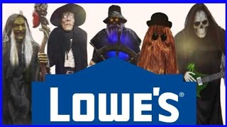 Lowes 2024 Halloween Animatronic Lineup [upl. by Manville]