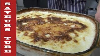 How to make quotGratin Dauphinoisquot a French dish with The French Baker TV Chef Julien and his Mother [upl. by Elleinnad182]