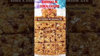 Fit BARRINHA DE CEREAL CASEIRA fit receitas diet [upl. by Ylreveb]