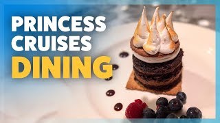 THE ULTIMATE GUIDE to Dining on Princess Cruises [upl. by Wolfy]