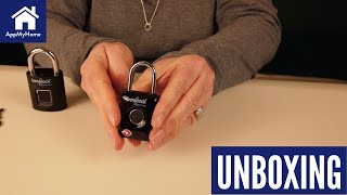 Unboxing Setup amp Review of the Fingerprint BenjiLock by Hampton amp BenjiLock TSA TravelLuggage Lock [upl. by Sladen773]