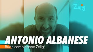 Gli auguri di Antonio Albanese per il compleanno di Zelig Zelig35 shorts [upl. by Lane]